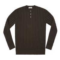 솔티 SORTIE Reverse Henly neck Knit 200125