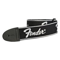 Fender 기타 스트랩 Running Logo Strap Black