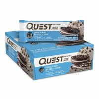 퀘스트뉴트리션 퀘스트 뉴트리션 Quest Nutrition 쿠키앤크림 프로틴 바 12개입