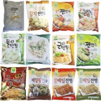 엄지식품 만두먹자 고기 김치 교자 감자 군만두 메밀전병 갈비만두외 17종