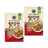 CJ제일제당 백설 자른햇당면 500g x 2개