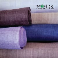 쿠리연구소 모시원단 보라 6종 최소15cm 공방재료 모시조각보 시원한천 자투리원단