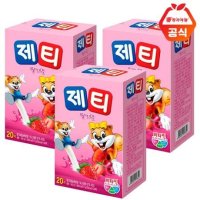 동서 제티 딸기 스틱 20T x 3개