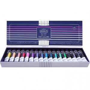 미젤로 미션 화이트클래스 수채화물감 TINT 틴트칼라 17색 세트 (15ml) - MWC-7017