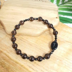 (보호석 ) 마음정화.치유의 돌~ 연수정 묵주팔찌, 민지공방