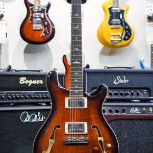 [2026 신년세일! (~1/31까지)] PRS SE 2020 Model Hollowbody II Piezo-Black Gold Burst (신품) - D05831