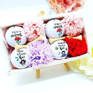 [어버이날선물] 예약 특별한선물 골프공선물세트 , 손끝마녀