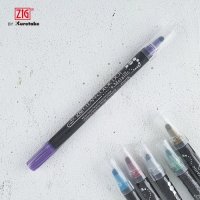 지그 쿠레타케 클린컬러 DOT 도트펜 낱색 Metallic Violet/124