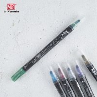 지그 쿠레타케 클린컬러 DOT 도트펜 낱색 Metallic Green/121