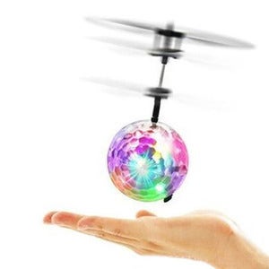 LED 플라잉볼(손감지 센서헬기)