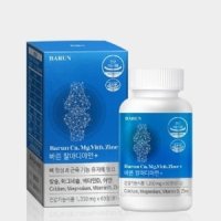 바른 칼마디아연+ 1,350mg x 60정 x 1세트(2개월분) 칼슘 마그네슘 비타민D 아연