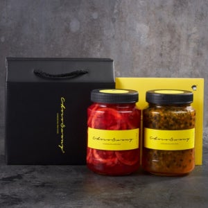 ❤빠른배송❤(패션후르츠청+레몬딸기청) 2병 선물세트, 초코써니 수제청 수제과일청