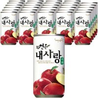 자연은 내사랑 사과 과일주스  180ml  30개