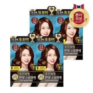 [LG생활건강] 리엔흑모비책크림 120g 자연갈색 x 2세트(총 4개)