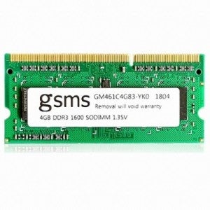 GSMS 노트북 DDR3-1600 CL11 1.35V (4GB)