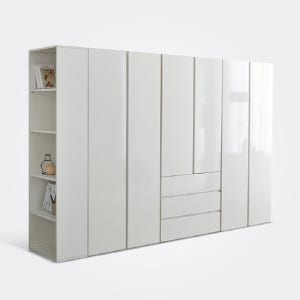 장인가구 블랑쉬 드레스룸 장롱 시스템옷장