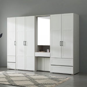 장인가구 커슨 웨인스코팅 키큰 옷장/키큰장/파우더장 모음전