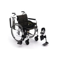 알루미늄 거상형 수동 휠체어 MIKI-W EV W8 미키