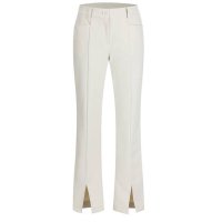 womens stretch golf pantscream