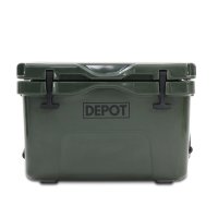 DEPOT 하드 쿨러  35L  아미 그린