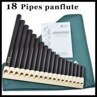 팬플룻 18 파이프 전문 Panflute 악기 Panpipe 가로 팬 Flauta 음악 관악기 musicales 온음계 규모