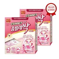 헨켈 컴배트 좀벌레싹 아로마향 서랍장용 40개입 x2개