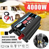 인버터4000w 자동차 인버터 12V DC 110V 220V AC 전원 공급 변환기 4000W