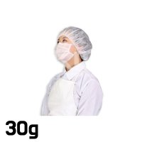 30g 일회용 부직포 헤드캡 머리망 일반형 100개입 SQ-A50