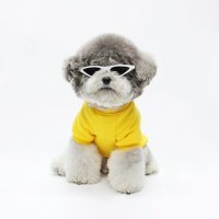 키니키니 KINI PAINTING DOG TSHIRT-YELLOW 반팔티