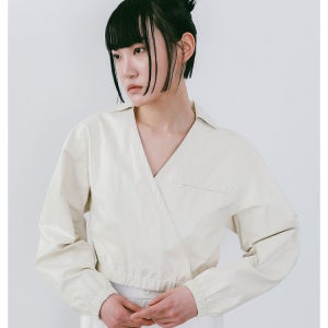 [제인송] Vegan Leather Shirt Jacket (JVSB203-05)