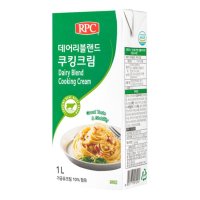 RPC 리치 데어리블랜드 쿠킹크림 1L 홉라 밀락 대체 로제 떡볶이 파스타