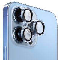 지모 아이폰 13 프로 MAX용 메탈 프레임 카메라 렌즈 보호필름