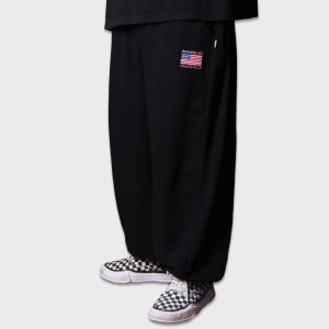 running usa athletic club sweat pants (black)