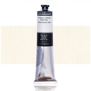 시넬리에 전문가용 유화물감 200ml 징크화이트 최고급 오일컬러 대용량