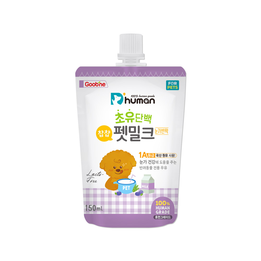 듀먼 초유단백 챱챱펫밀크 눈가반짝 150ml