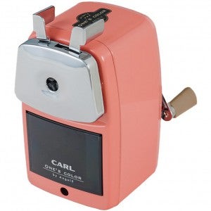 80000 칼 CARL Royal-3 2단계 심조절 로얄연필깎이 ANGEL-5 - 핑크