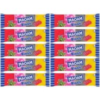 Haribo Maoam 하리보 마오암 블록스 츄잉 젤리 8개입 176g 10팩