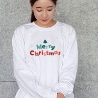 유아동 크리스마스 맨투맨 티셔츠 메리크리스마스 선물 4세부터