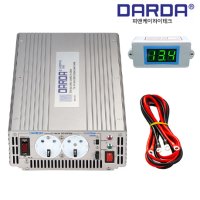 피앤케이 다르다 캠핑용 다르다인버터 12V 2KW 순수정현파 차량용인버터 DK1220NA