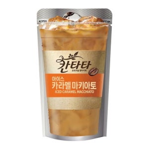 칸타타 아이스 카라멜 마끼아또 230ml (50파우치)
