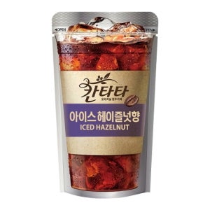 칸타타 아이스 헤이즐넛 230ml (50파우치)