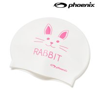 PHOENIX 피닉스 아동 실리콘 수모 동물친구들 WhiteRabbit