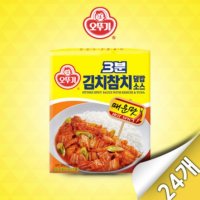 오뚜기 3분 김치참치 덮밥소스 150g x 24개