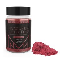 MONEGASQUE Burgundy Edible Luster Dust 베이킹 식용 더스트 파우더 버건디 15g