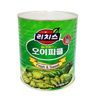 업소용 슬라이스 오이피클 3kg 대용량식자재 피클캔