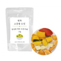 펫똑 소동물트릿 모듬야채 10g 고슴도치 토끼 기니피그 햄스터 친칠라 슈가글라이더 다람쥐 앵무새 미니메추리 건강 간식 1개