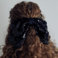 엘리자베스모먼트 시퀸 리본 헤어핀 Elizabeth Moments Sequin Ribbon Hair Pin