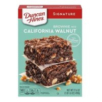 Duncan Hines Signature California Walnut Brownie Mix 캘리포니아 호두 브라우니 믹스 498g