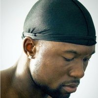 Durag 스판 듀렉 흑인 헤어 머리 두건