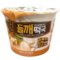 칠갑농산 들깨 떡국 219g x 16개 1박스 즉석떡국